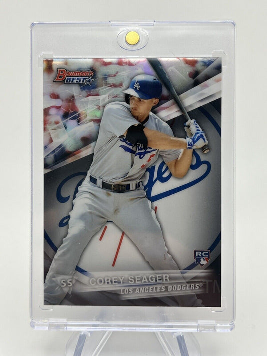 Corey Seager RC - 2016 Topps - Bowman's Best Refractor - Gem Mint Dodgers Rookie